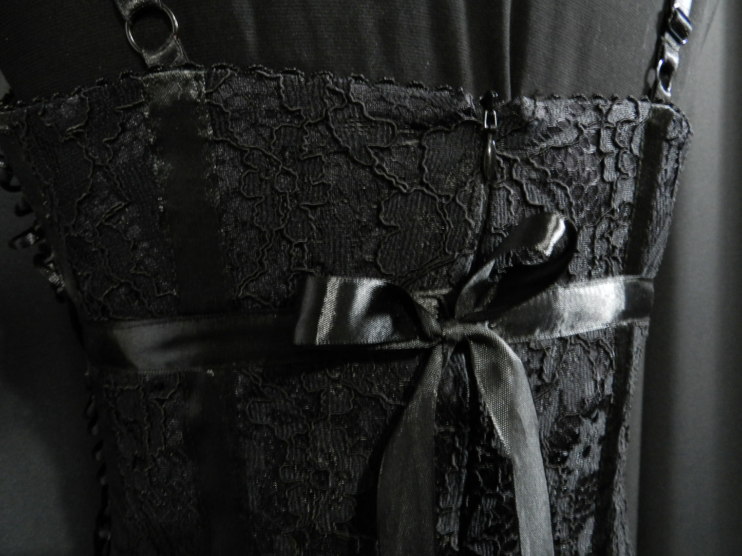 Inspired by Monica Bellucci black lace dress custom made to your size!