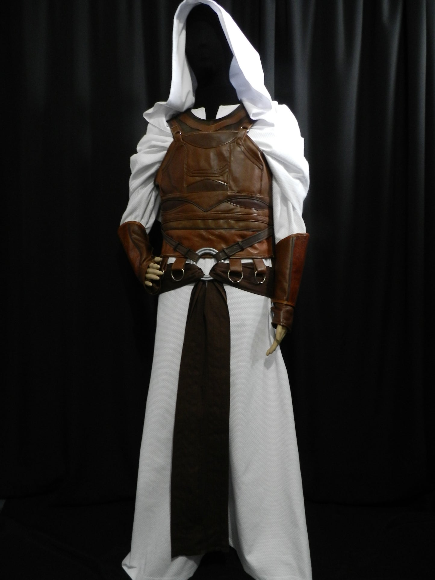New version! Inspired by Jedi Revan Star wars cosplay costume real OR faux leather custom made to your size!