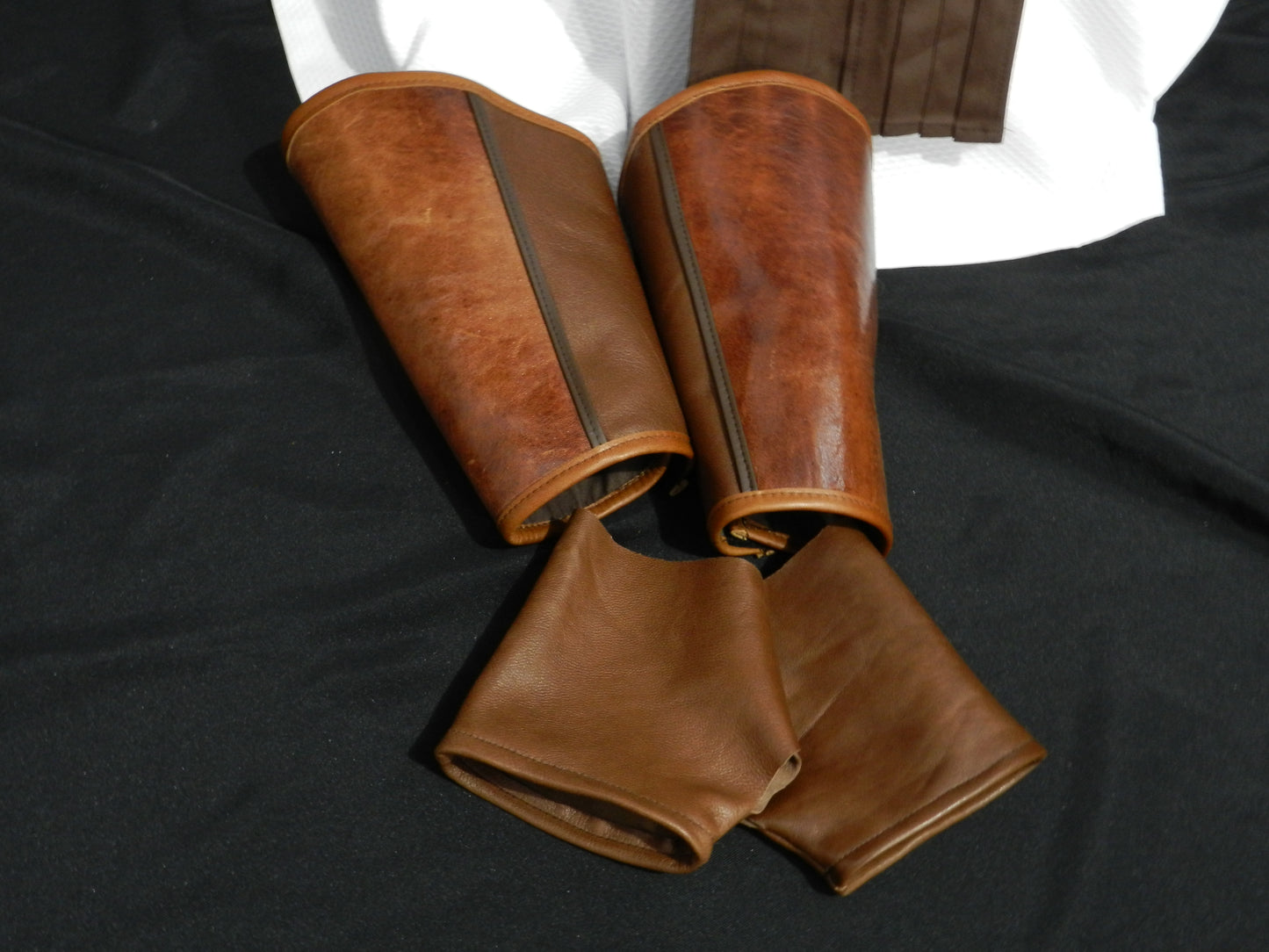 New version! Inspired by Jedi Revan Star wars cosplay costume real OR faux leather custom made to your size!