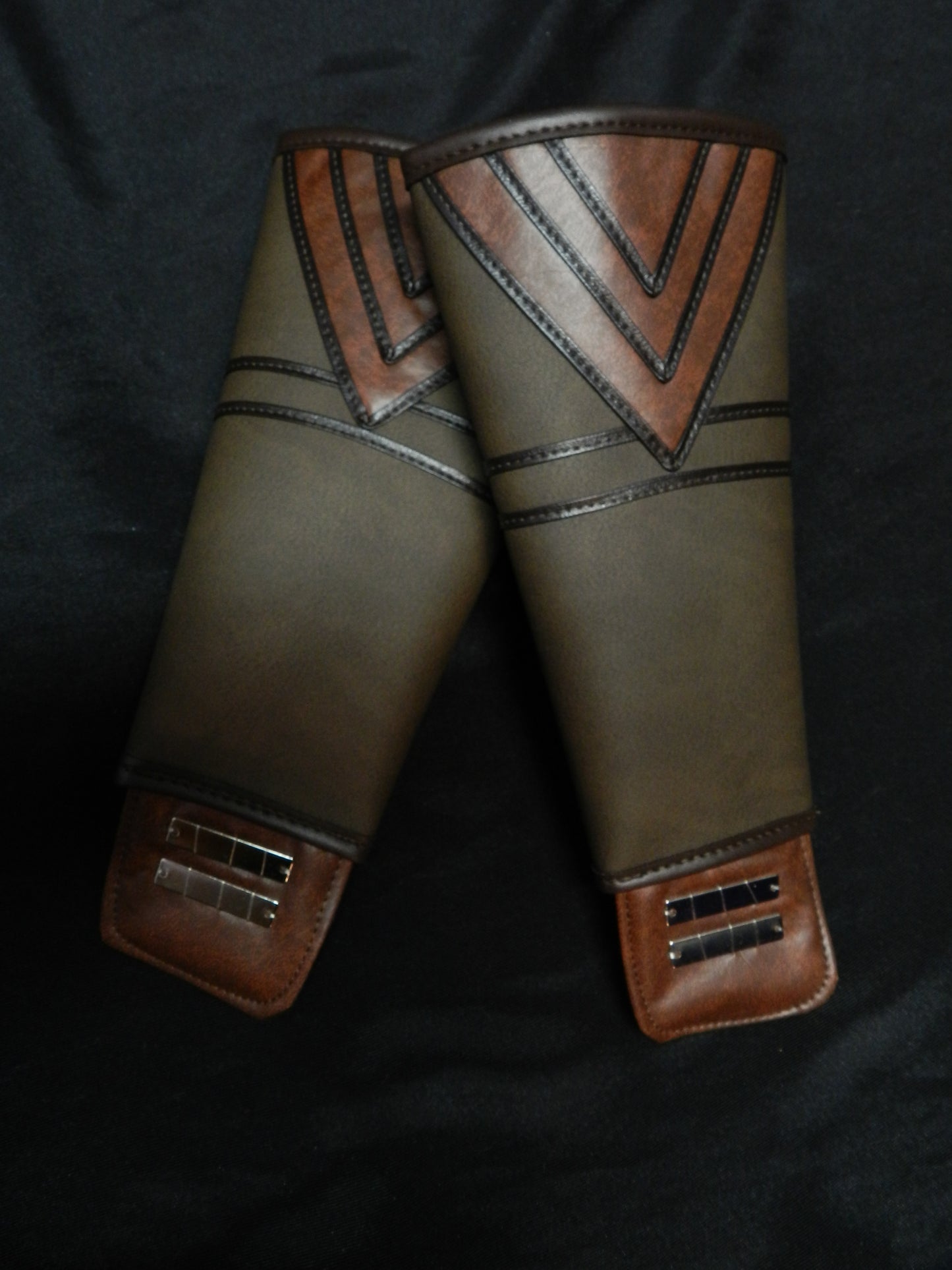 Inspired by Star wars Bastila Shan's costume faux leather armor cosplay custom made to your size!