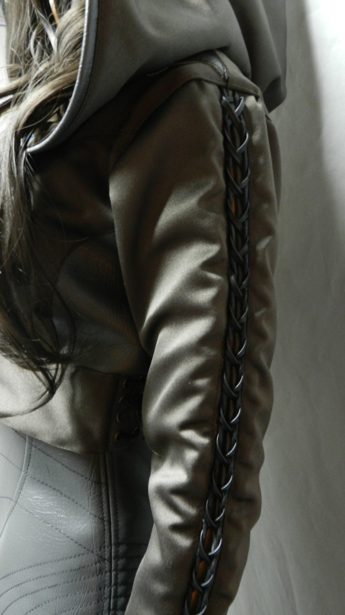 Inspired by Legend of the Seeker Confessor Kahlan's corset / skirt / jacket custom made season 2 dark costume 3 pieces
