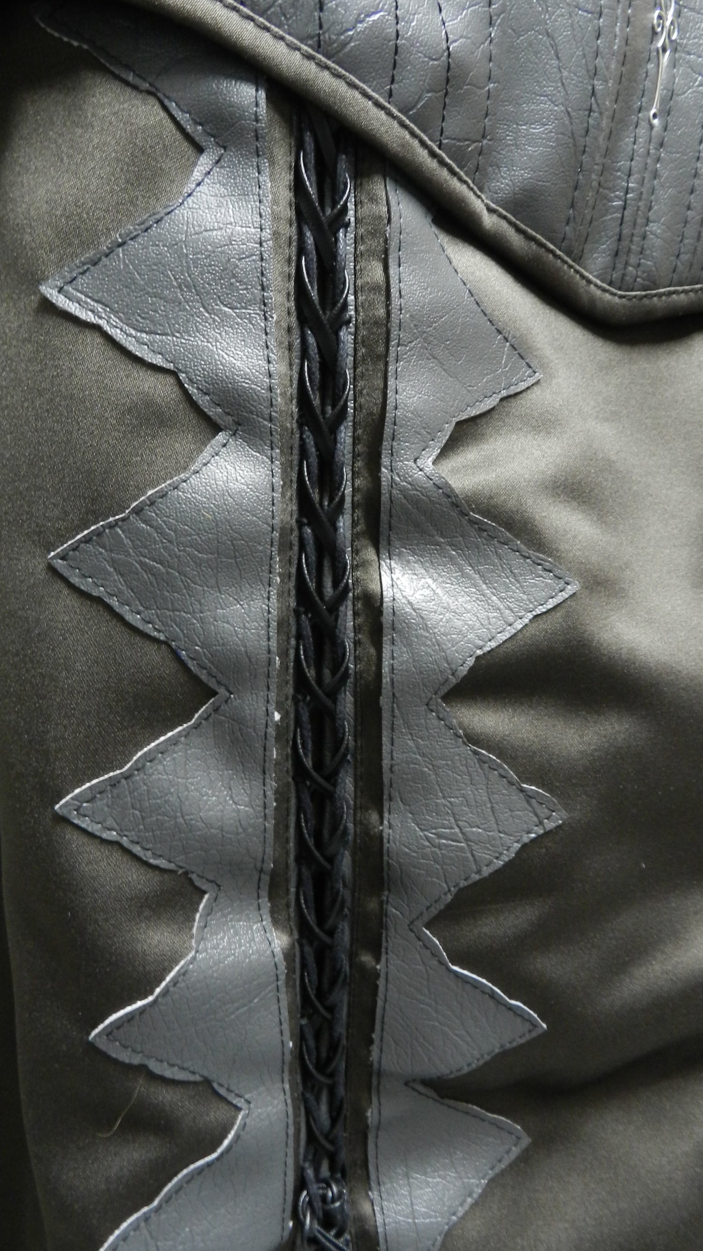 Inspired by Legend of the Seeker Confessor Kahlan's corset / skirt / jacket custom made season 2 dark costume 3 pieces