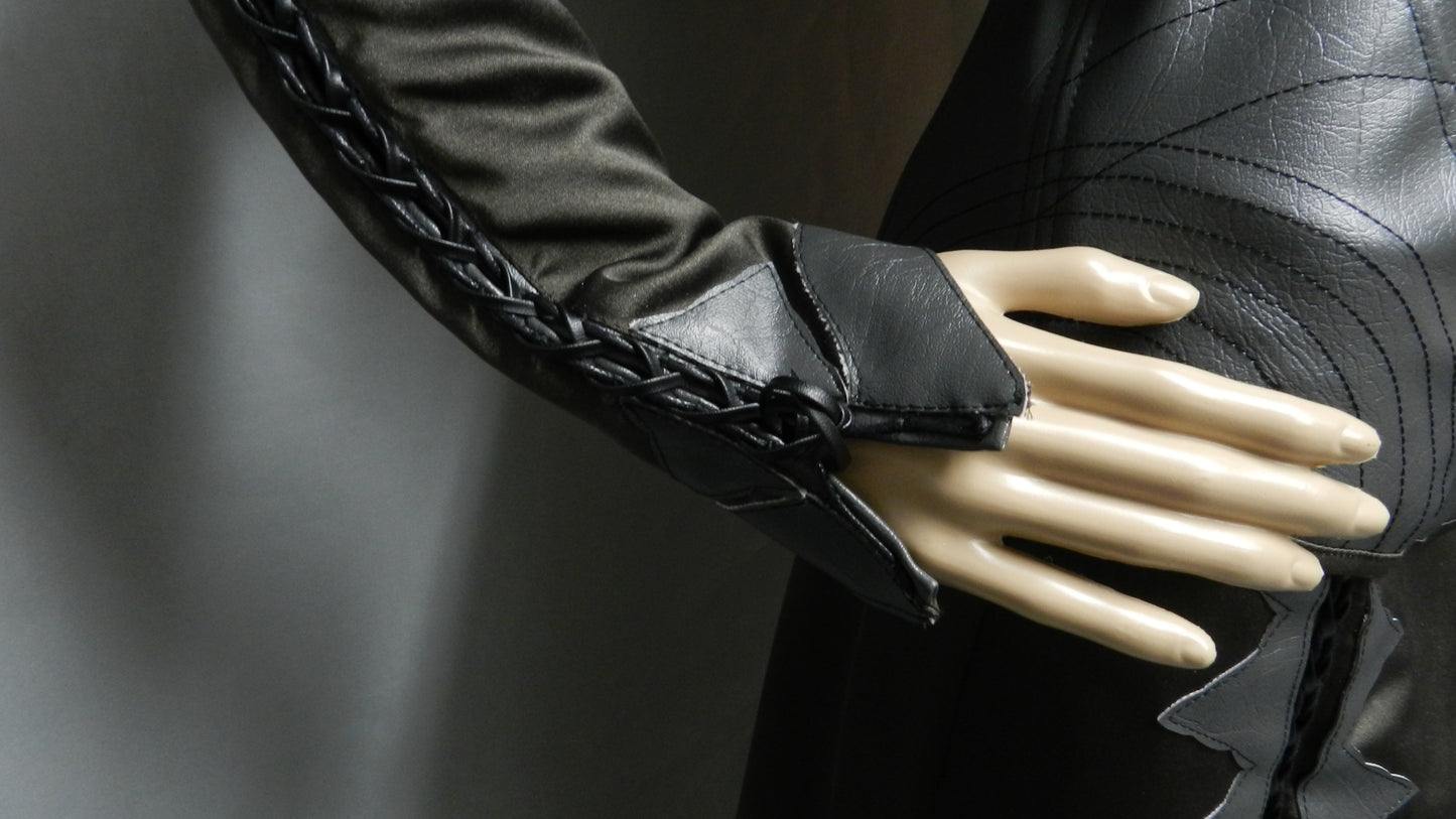 Inspired by Legend of the Seeker Confessor Kahlan's corset / skirt / jacket custom made season 2 dark costume 3 pieces