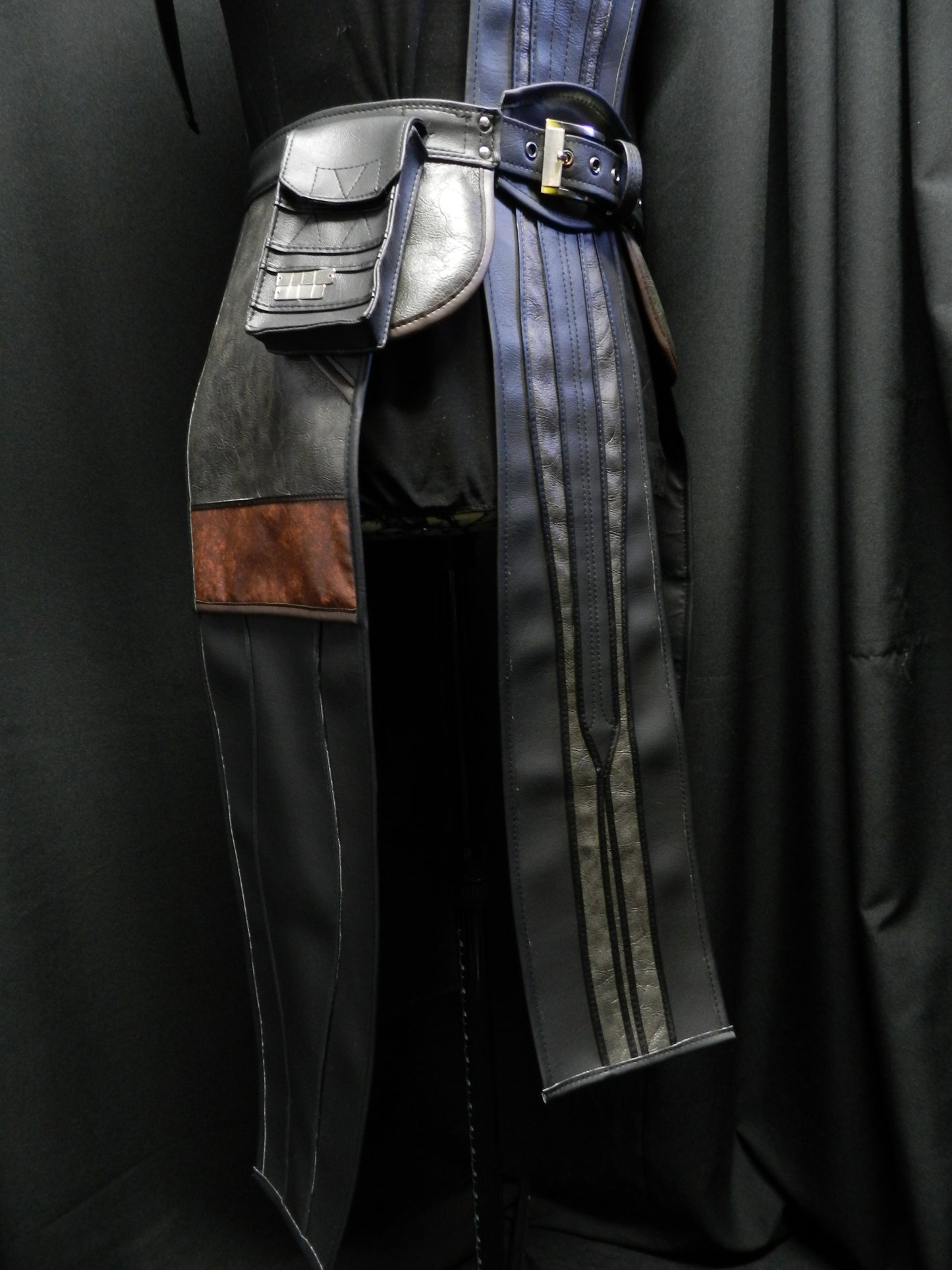 Inspired by Dark Bastila Shan's costume Star wars faux leather armor cosplay custom made to your size!