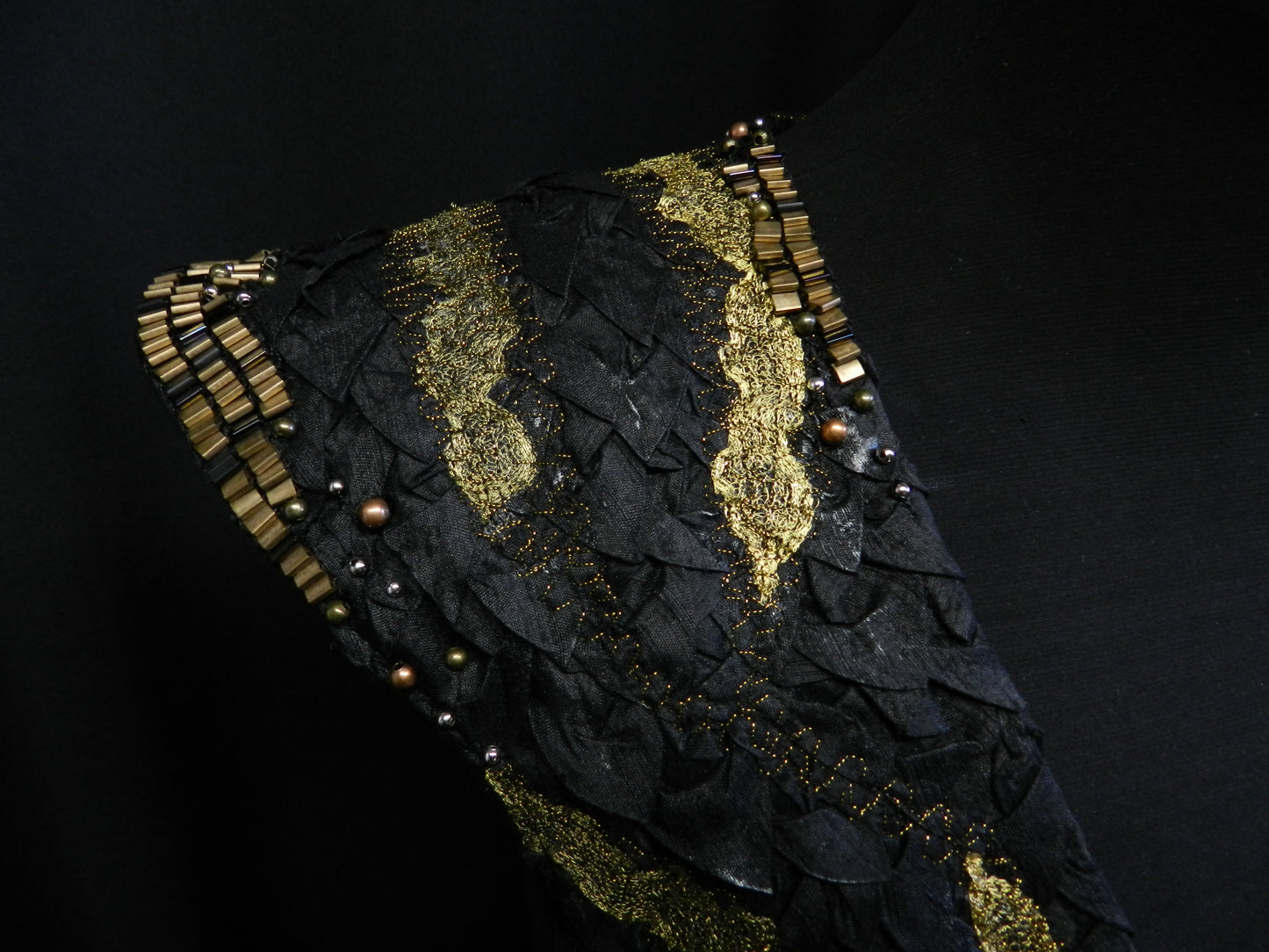 Black version! Inspired by Daenerys Targaryen Astapor dress Game of Thrones Custom Made 100% silk soie Dragon scale cosplay robe season 3-4