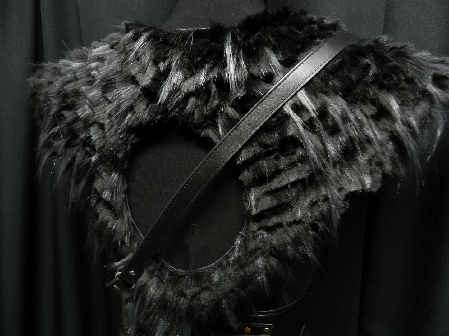 Inspired by Missandei torso armor real leather and faux fur custom made to your size!