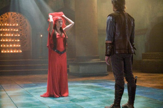 Inspired by Legend of the Seeker Sister of the light red dress custom made to your size!