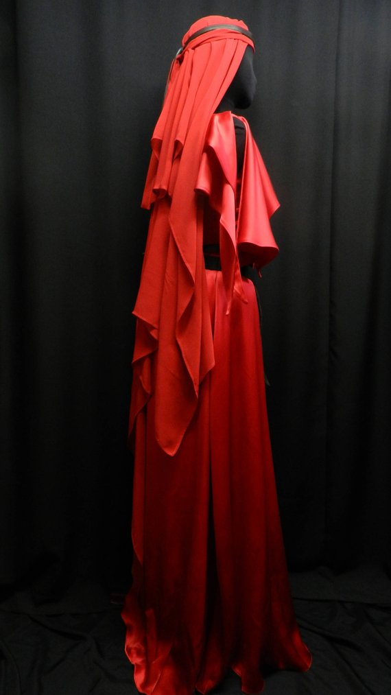 Inspired by Legend of the Seeker Sister of the light red dress custom made to your size!