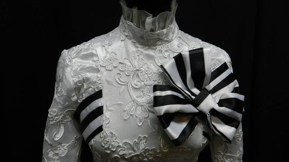 Inspired by My fair lady Eliza Doolittle white lace dress custom made to your size!