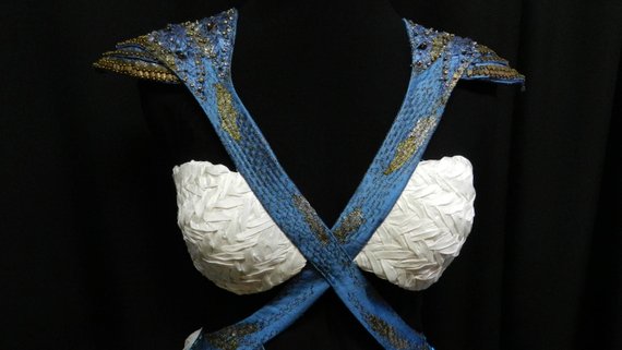 Custom Made to your size! Inspired by Daenerys Targaryen Blue / white Mariecosplayshop Custom Made to your size! Inspired by Daenerys Targaryen Blue / white Mariecosplayshop