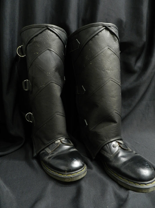 Inspired by Star wars Baylan Skoll from the Ahsoka series boots gaiters leather custom made to your size!