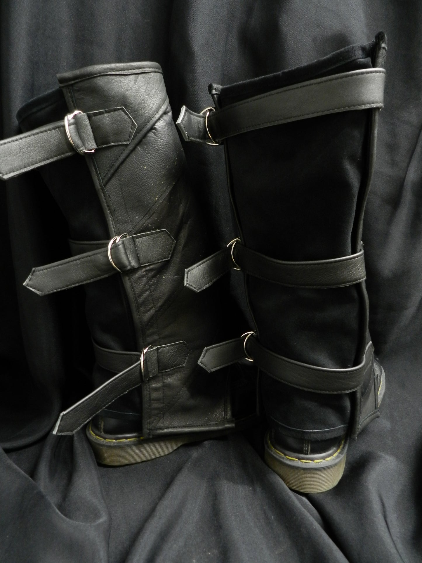 Inspired by Star wars Baylan Skoll from the Ahsoka series boots gaiters leather custom made to your size!