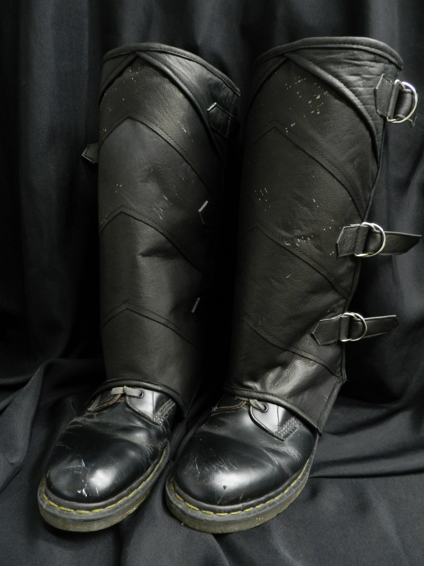 Inspired by Star wars Baylan Skoll from the Ahsoka series boots gaiters leather custom made to your size!