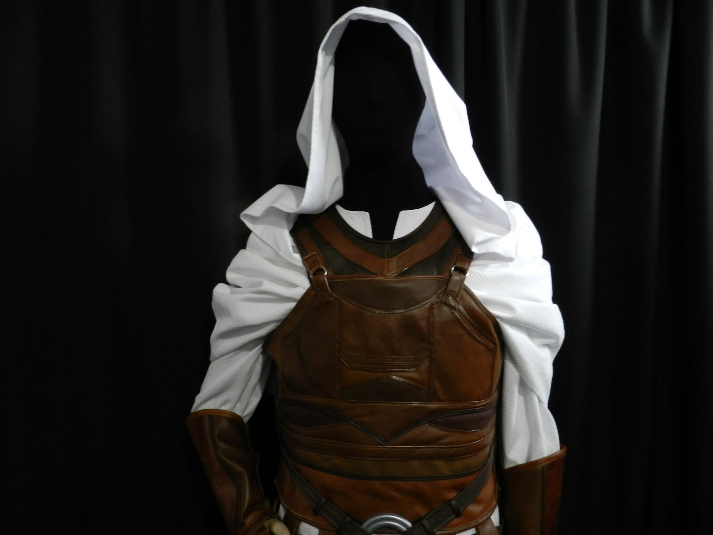 New version! Inspired by Jedi Revan Star wars cosplay costume real OR faux leather custom made to your size!