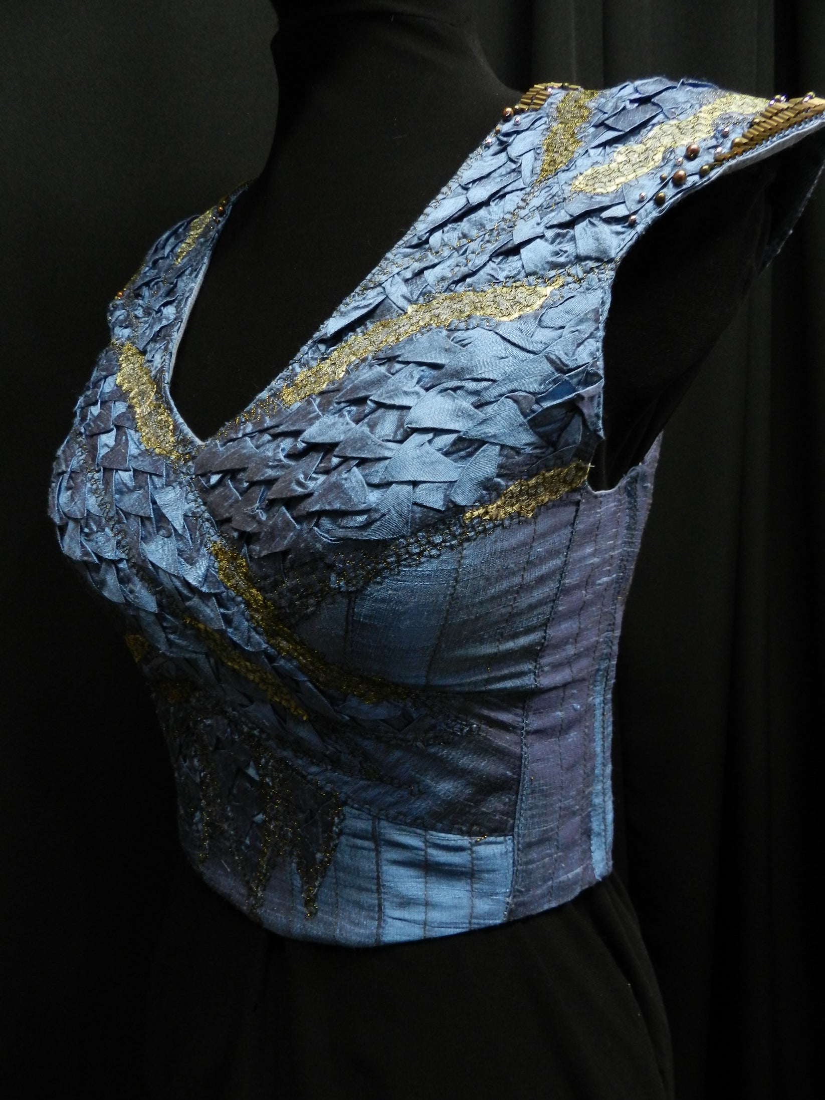 Top inspired by Game of Thrones Daenerys azure blue dress season 4 cus